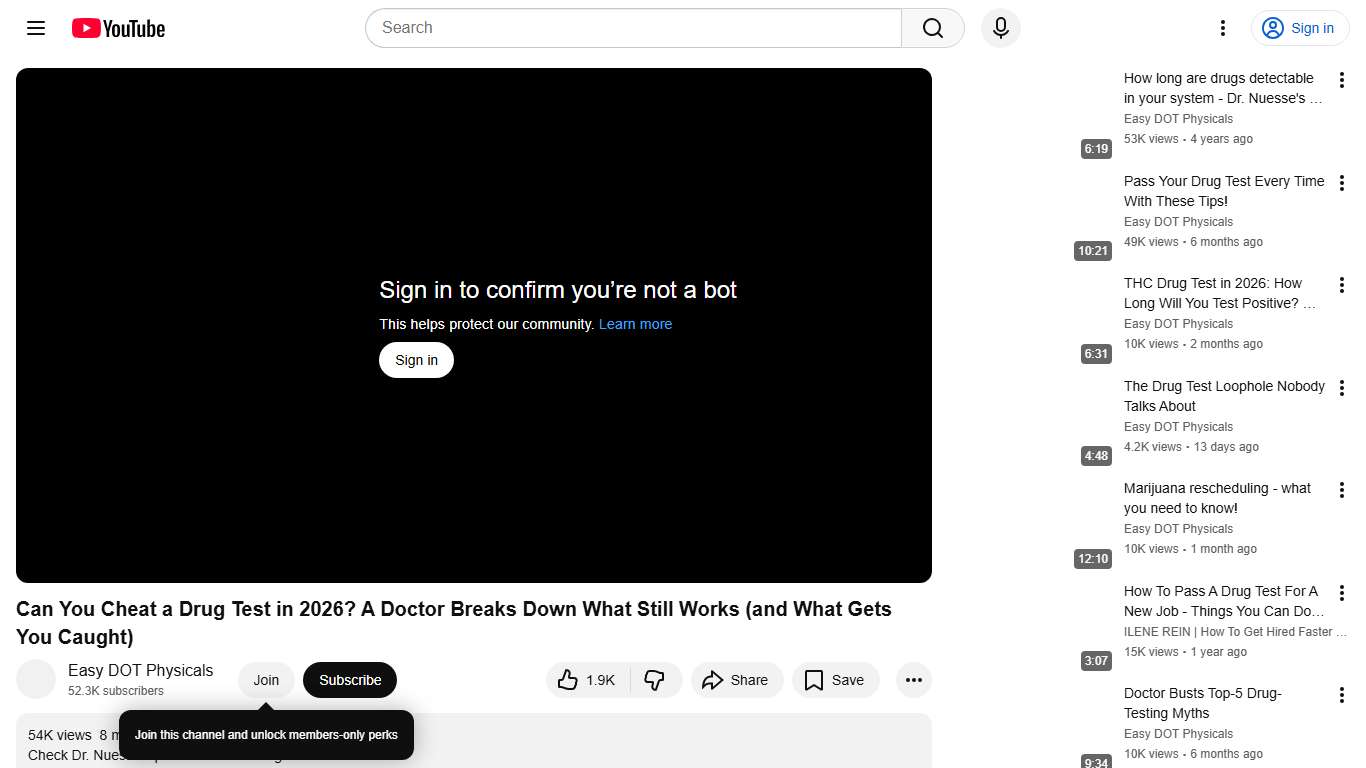 Can You Cheat a Drug Test in 2026? A Doctor Breaks Down What Still Works (and What Gets You Caught) - YouTube